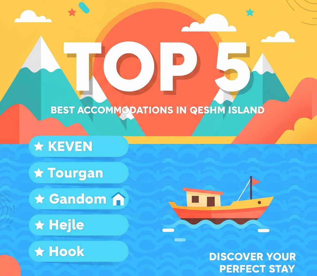 5 اقامتگاه بومگردی برتر جزیره قشم